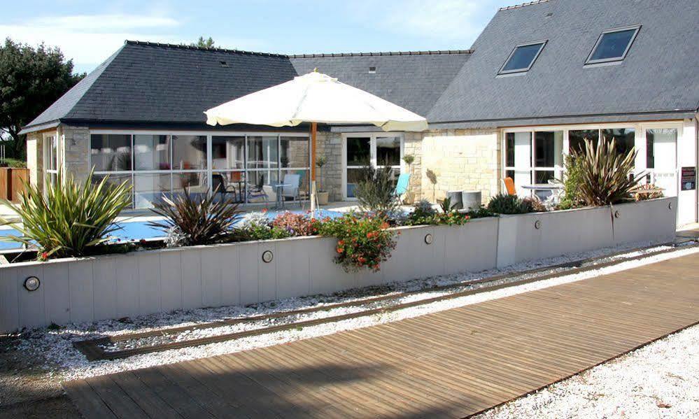 Hotel L'Hippocampe Plouharnel Exterior foto